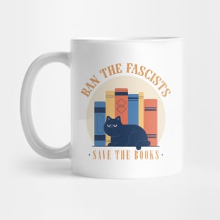 Ban The Fascists, Save The Books Mug